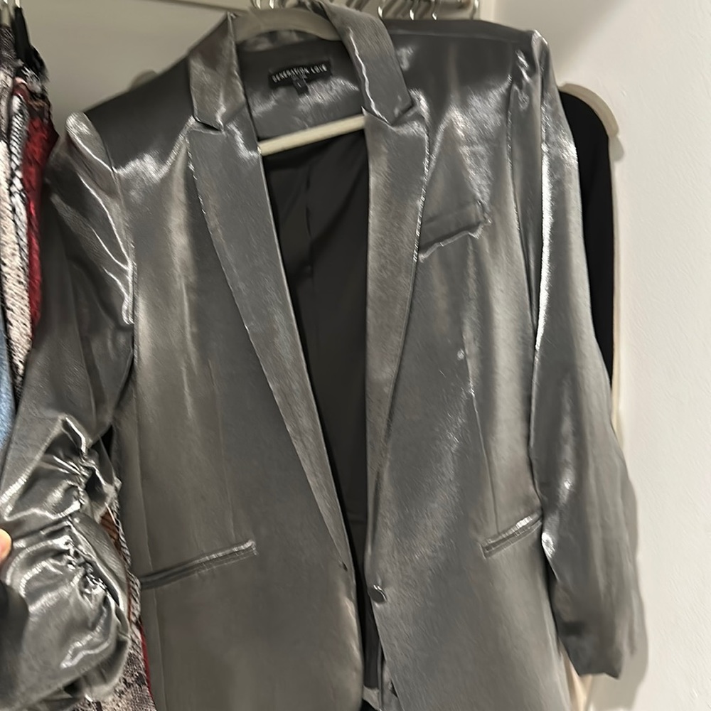 Generation Love Silver Blazer